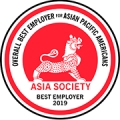 Asia Society Best Employer 2019: Overall Best Employer for Asian Pacific Americans