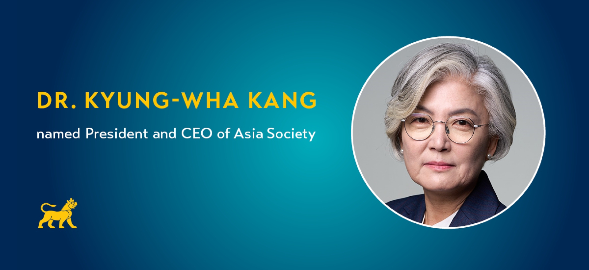 Kyung Wha Kang Names President of Asia Society